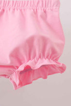 Load image into Gallery viewer, Green christmas tree embroidery bloomer set - Abbies Place