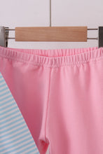 Load image into Gallery viewer, Blue bear french knot pants set