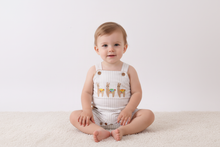 Load image into Gallery viewer, Brown alpaca embroidery jonjon