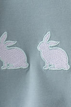Load image into Gallery viewer, Blue bunny embroidery bubble