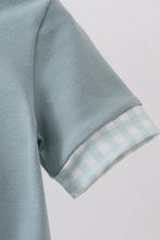 Load image into Gallery viewer, Blue bunny embroidery bubble