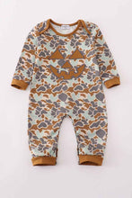 Load image into Gallery viewer, Halloween camouflage applique romper - Abbies Place