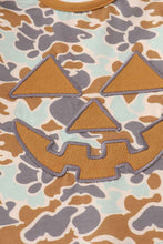 Load image into Gallery viewer, Halloween camouflage applique romper - Abbies Place