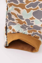 Load image into Gallery viewer, Halloween camouflage applique romper - Abbies Place