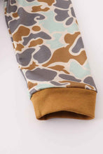 Load image into Gallery viewer, Halloween camouflage applique romper - Abbies Place