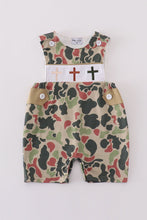 Load image into Gallery viewer, Camouflage cross embroidery jonjon