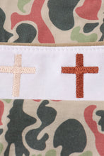Load image into Gallery viewer, Camouflage cross embroidery jonjon