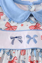 Load image into Gallery viewer, Bow trellis print embroidery set