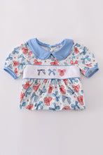 Load image into Gallery viewer, Bow trellis print embroidery set