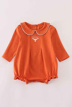 Load image into Gallery viewer, Rust Texas embroidery bubble - Abbies Place