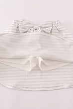 Load image into Gallery viewer, Rust Texas embroidery bow skorts set - Abbies Place