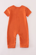 Load image into Gallery viewer, Rust Texas embroidery romper - Abbies Place