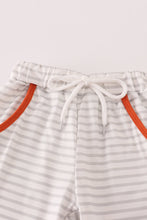 Load image into Gallery viewer, Rust Texas embroidery pants set - Abbies Place