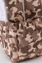 Load image into Gallery viewer, Camouflage duck embroidery canvas backpack