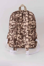 Load image into Gallery viewer, Camouflage duck embroidery canvas backpack - Abbies Place
