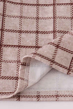 Load image into Gallery viewer, Brown plaid bloomer set - Abbies Place