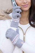 Load image into Gallery viewer, Nordic Accent Touch Gloves - Abbies Place