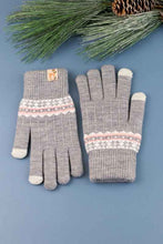 Load image into Gallery viewer, Nordic Accent Touch Gloves - Abbies Place
