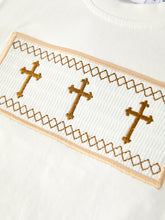 Load image into Gallery viewer, Stripe Smocked Church Christ Bishop Christening Toddler Boys'Set