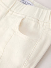 Load image into Gallery viewer, Fall Christmas Charming White Denim Pants with Cute Bows