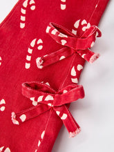 Load image into Gallery viewer, Girls Red Christmas Themed Denim Jeans