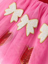 Load image into Gallery viewer, Valentine's Day Love Print Top + Girls' Tulle Skirt Set