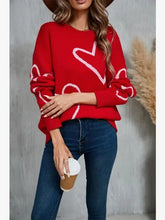 Load image into Gallery viewer, Heart sweater