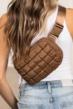 Load image into Gallery viewer, Evyn Quilted Puffer Sling Belt Bum Bag - Abbies Place