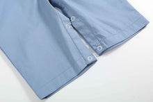 Load image into Gallery viewer, Blue Farm Animals Smocked Overalls