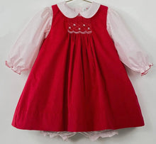Load image into Gallery viewer, Holiday Smocked Insert Jumper - Image #1