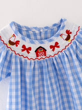 Load image into Gallery viewer, Farm Smocking Embroidered Girls Outfits