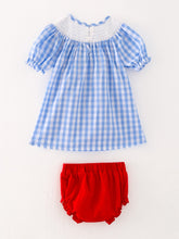 Load image into Gallery viewer, Farm Smocking Embroidered Girls Outfits