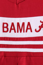 Load image into Gallery viewer, Premium Maroon Alabama embroidery ruffle dress