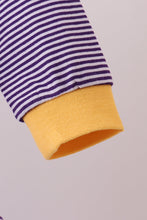 Load image into Gallery viewer, Premium Purple LSU stripe tiger embroidery dress