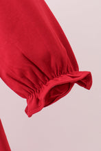 Load image into Gallery viewer, Premium Maroon Alabama elephant applique dress