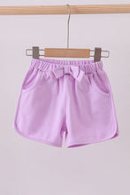 Load image into Gallery viewer, Premium Lilac bow shorts