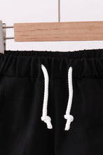 Load image into Gallery viewer, Premium Black drawstring shorts