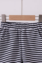 Load image into Gallery viewer, Premium Navy&white stripe shorts