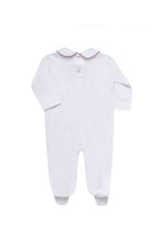 Load image into Gallery viewer, Christmas Smocked Footie