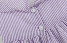 Load image into Gallery viewer, Lavender Fuzzy Chick and Flowers
Collared Dress
