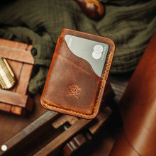 Load image into Gallery viewer, Slim Card Holder - Venturer v2 | Minimalist Leather Wallet | EDC