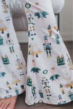 Load image into Gallery viewer, Green Chenille Nutcracker Bell Pant Set
