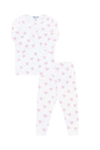 Load image into Gallery viewer, Pink Heart Print Pajama