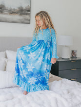 Load image into Gallery viewer, Snowflake Ice Princess Lounge Gown