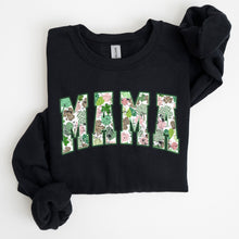 Load image into Gallery viewer, Mama, Vintage, St. Paddy's Day, Clover, Shamrock, Lucky, Irish, Lucky Charm, St Patrick's Day Sweatshirt