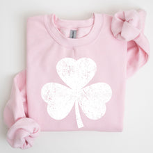 Load image into Gallery viewer, Retro Shamrock, Clover, Lucky, Irish, Lucky Charm, St Patrick's Day Sweatshirt