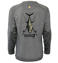 Load image into Gallery viewer, Men's Camo Tuna L/S UV Fishing Shirt