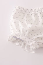 Load image into Gallery viewer, Orange Tennessee go vols embroidery bloomer set