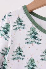 Load image into Gallery viewer, Green christmas tree bamboo dress