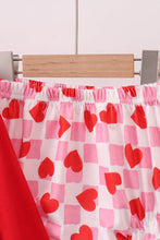 Load image into Gallery viewer, Red heart french knot bloomer set